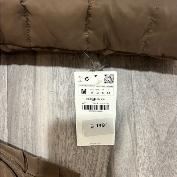 ZARA Basic Winter jacket size M, NWT - Picture 6 of 6